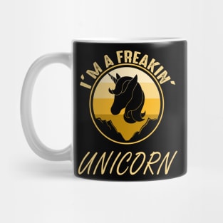 Freakin Unicorn Mug